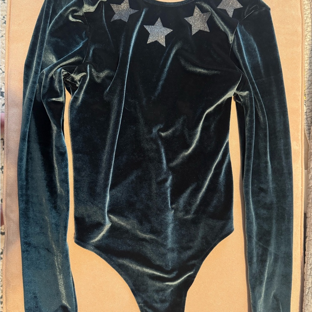 Victoria Secret Sport Velvet Starry  bodysuit